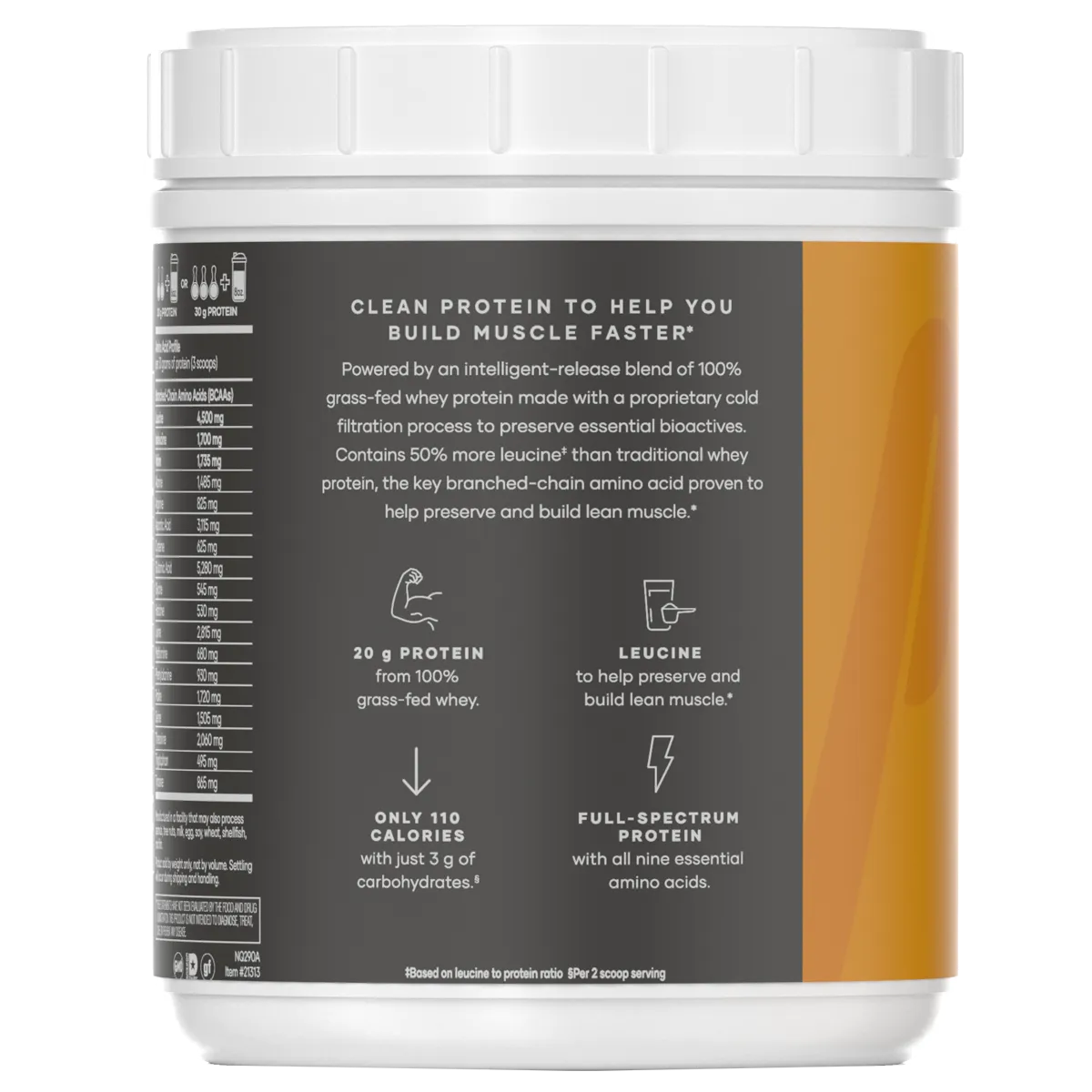 Advanced Physique Whey Shake, Grass-Fed Source — view 2