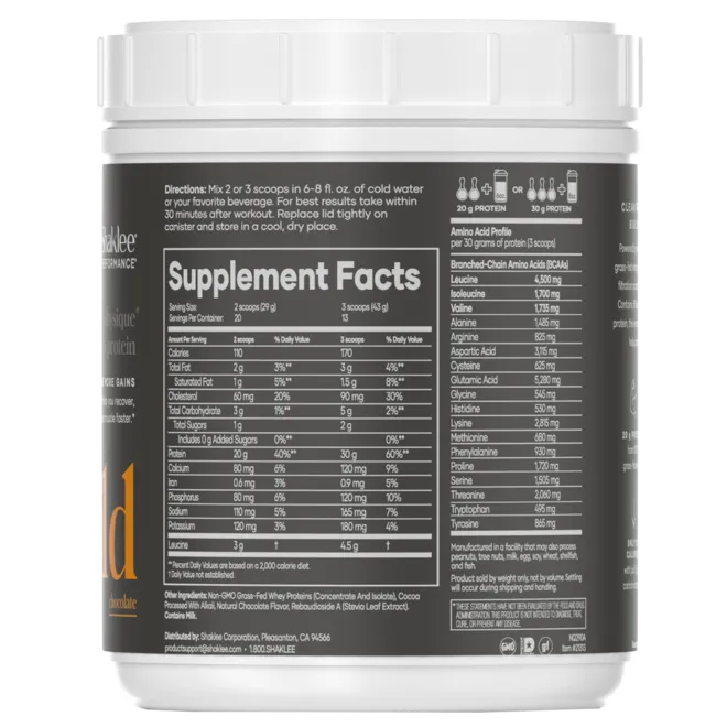 Advanced Physique Whey Shake, Grass-Fed Source — view 9