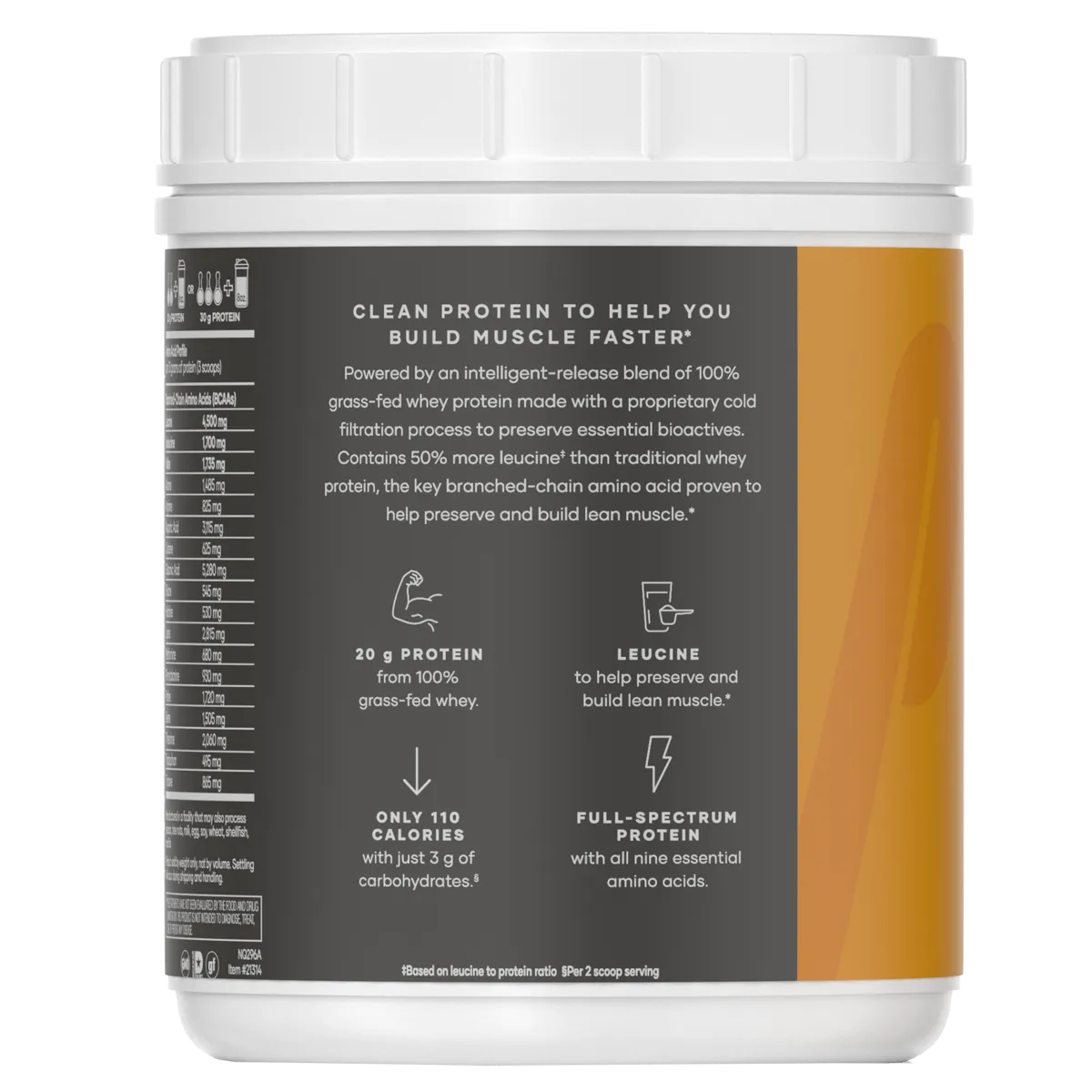 Advanced Physique Whey Shake, Grass-Fed Source — view 11