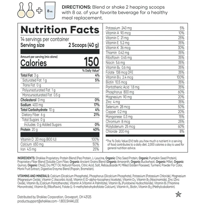 Life Shake Plant Protein — view 16