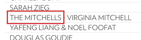Virginia Mitchell named in Shaklee Canada's BRAVO newsletter, July 2018, page 2