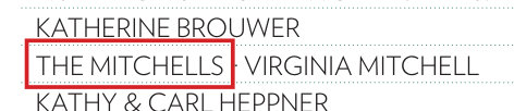 Virginia Mitchell named in Shaklee Canada's BRAVO newsletter, August 2018, page 2